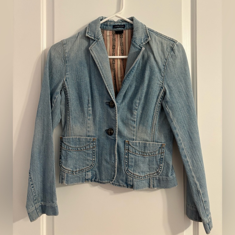 Vintage Button Up Denim Jacket